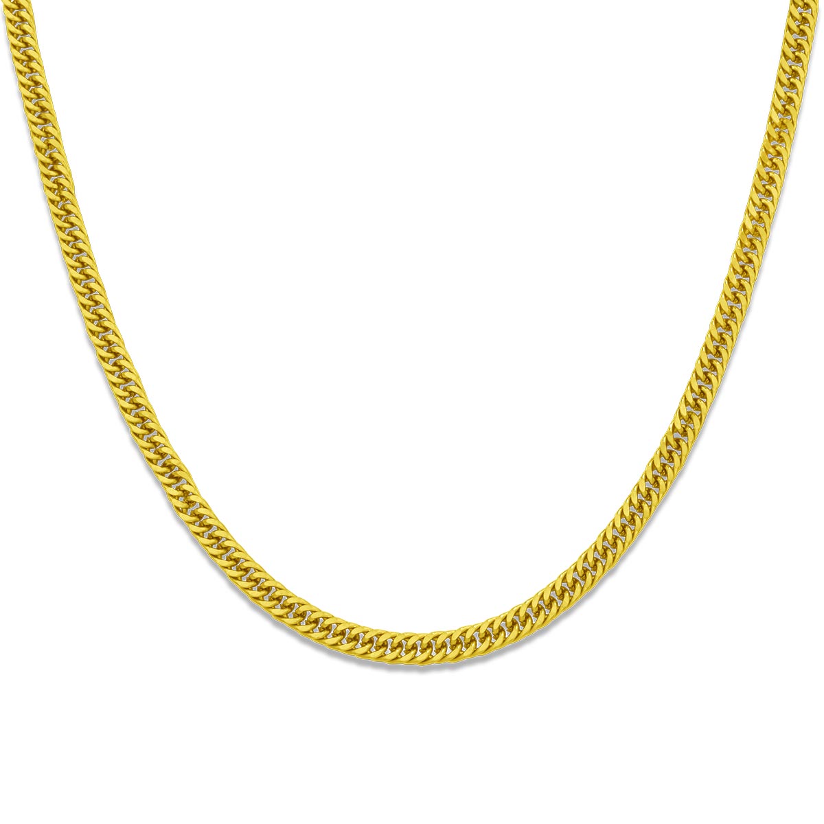 Modestia Chain Gold 6MM Αλυσίδα λαιμού από ανοξείδωτο ατσάλι 316L